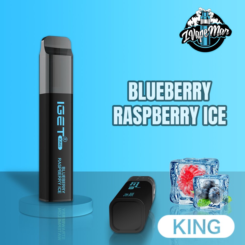 IGET KING BLUEBERRY RASPBERRY ICE